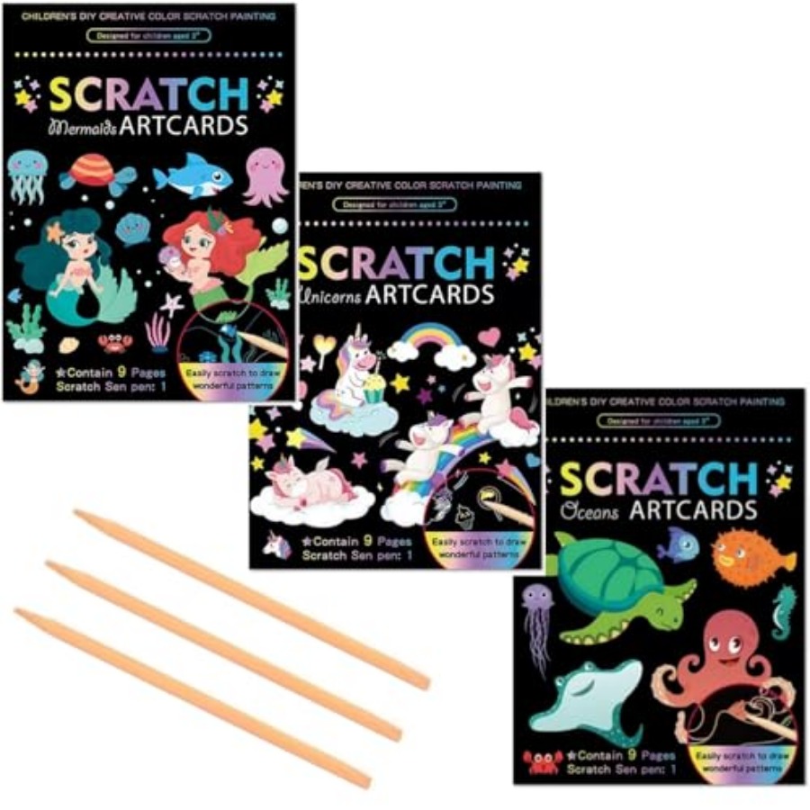 Lot de 3 carnets de dessin mag - Book Party Games avis et prix