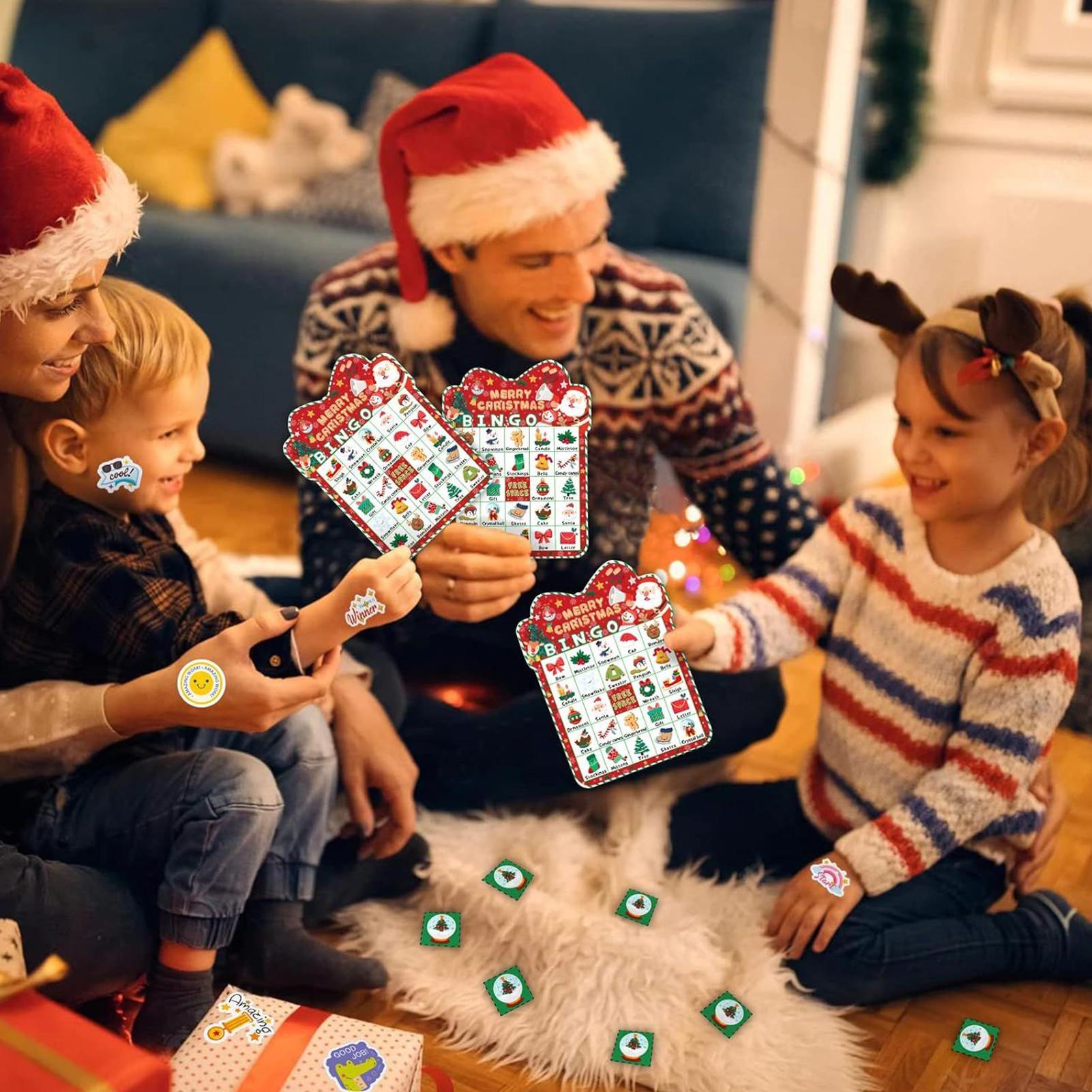 Cartes de Bingo de noël pour e - Party Games Bingo avis et prix