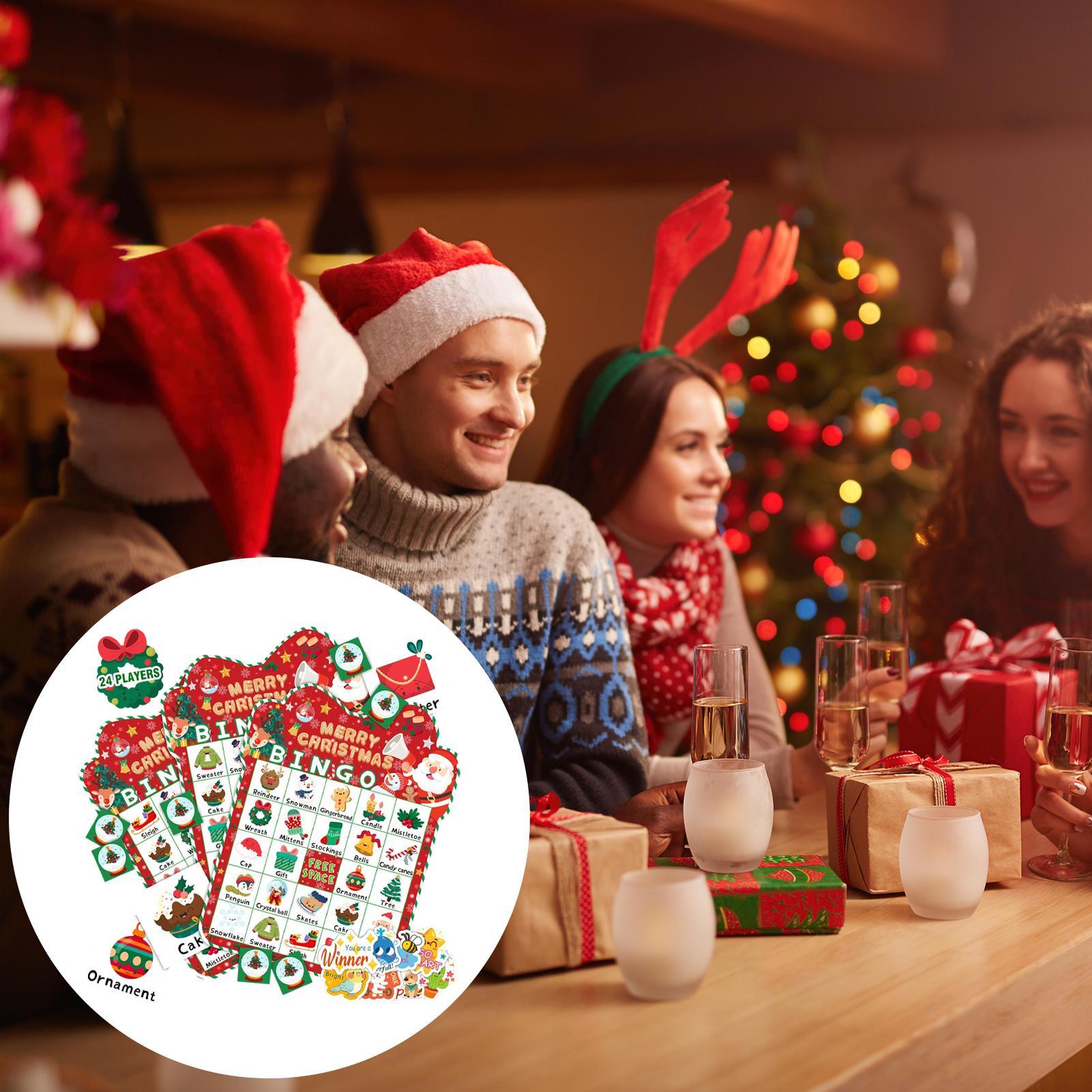 Cartes de Bingo de noël pour e - Party Games Bingo avis et prix