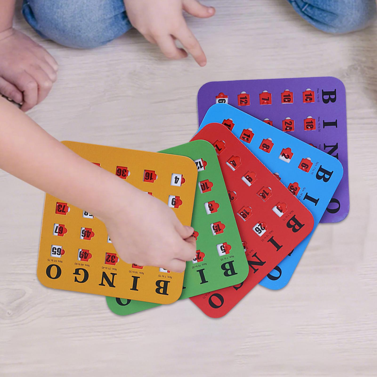 5 cartes de jeu de Bingo couli - Party Games Bingo avis et prix
